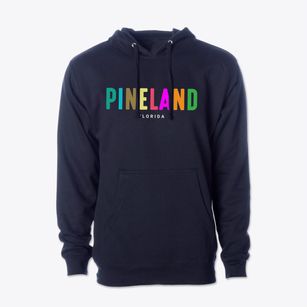 Pineland Florida Color Pop Cotton Hoodie Sweatshirt
