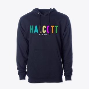 Halcott New York Color Pop Cotton Hoodie Sweatshirt