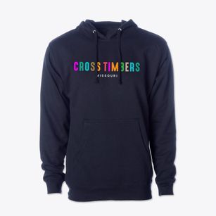 Cross Timbers Missouri Color Pop Cotton Hoodie Sweatshirt