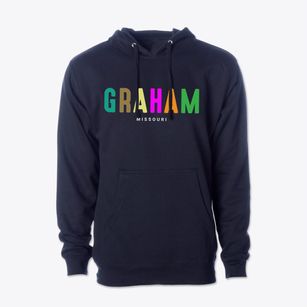 Graham Missouri Color Pop Cotton Hoodie Sweatshirt