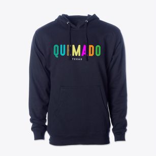 Quemado Texas Color Pop Cotton Hoodie Sweatshirt