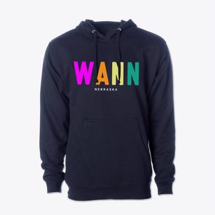 Wann Nebraska Color Pop Cotton Hoodie Sweatshirt