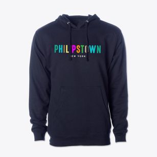 Philipstown New York Color Pop Cotton Hoodie Sweatshirt
