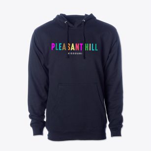 Pleasant Hill Missouri Color Pop Cotton Hoodie Sweatshirt