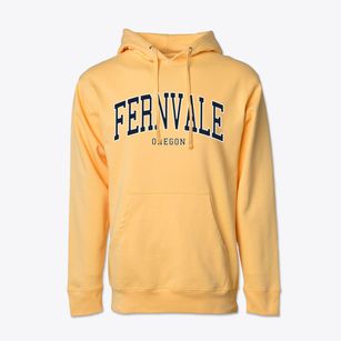 Fernvale Oregon Traditional Cotton Hoodie Sweatshirt