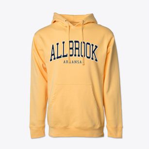 Allbrook Arkansas Traditional Cotton Hoodie Sweatshirt