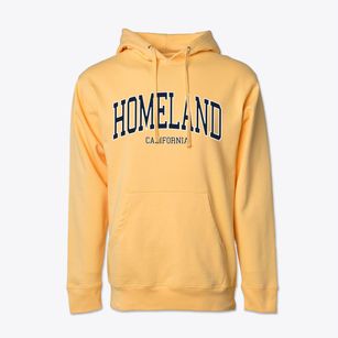 Homeland California Traditional Cotton Hoodie Sweatshirt
