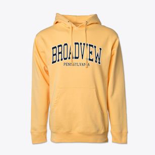 Broadview Pennsylvania Traditional Cotton Hoodie Sweatshirt