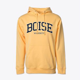 Boise Washington Traditional Cotton Hoodie Sweatshirt