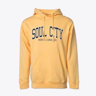 Soul City North Carolina Traditional Cotton Hoodie Sweatshirt