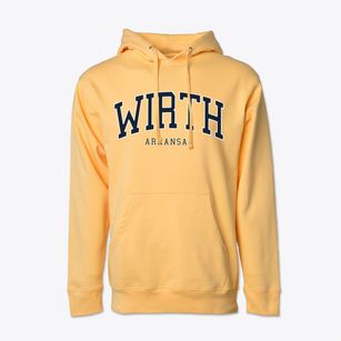 Wirth Arkansas Traditional Cotton Hoodie Sweatshirt