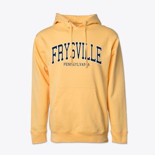 Frysville Pennsylvania Traditional Cotton Hoodie Sweatshirt