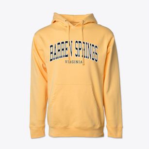 Barren Springs Virginia Traditional Cotton Hoodie Sweatshirt