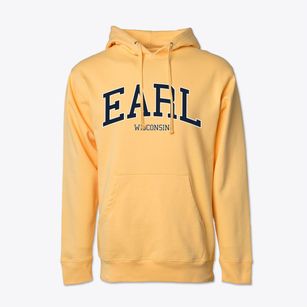 Earl Wisconsin Traditional Cotton Hoodie Sweatshirt
