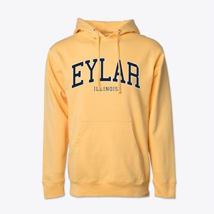 Eylar Illinois Traditional Cotton Hoodie Sweatshirt