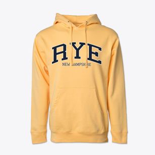 Rye New Hampshire Traditional Cotton Hoodie Sweatshirt