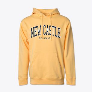 New Castle Delaware Traditional Cotton Hoodie Sweatshirt