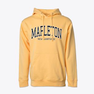 Mapleton New Hampshire Traditional Cotton Hoodie Sweatshirt