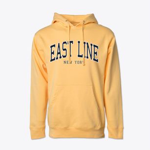 East Line New York Traditional Cotton Hoodie Sweatshirt