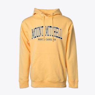 Mount Mitchell North Carolina Traditional Cotton Hoodie Sweatshirt
