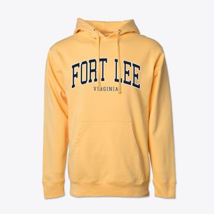 Fort Lee Virginia Traditional Cotton Hoodie Sweatshirt