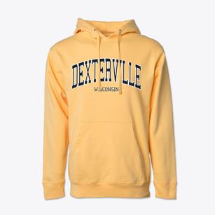 Dexterville Wisconsin Traditional Cotton Hoodie Sweatshirt