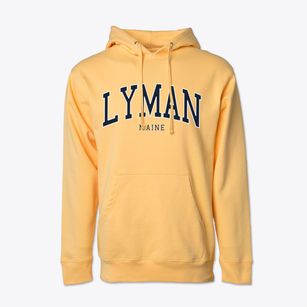 Lyman Maine Traditional Cotton Hoodie Sweatshirt