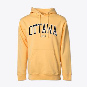 Ottawa Ohio Traditional Cotton Hoodie Sweatshirt