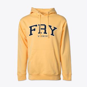 Fry Wyoming Traditional Cotton Hoodie Sweatshirt