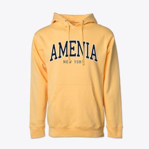 Amenia New York Traditional Cotton Hoodie Sweatshirt