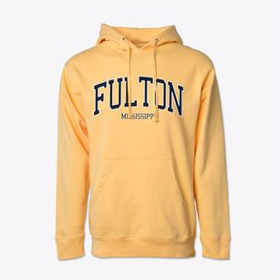 Fulton Mississippi Traditional Cotton Hoodie Sweatshirt