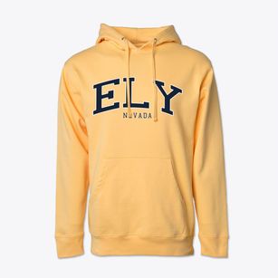 Ely Nevada Traditional Cotton Hoodie Sweatshirt