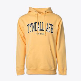 Tyndall AFB Florida Traditional Cotton Hoodie Sweatshirt