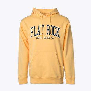 Flat Rock North Carolina Traditional Cotton Hoodie Sweatshirt