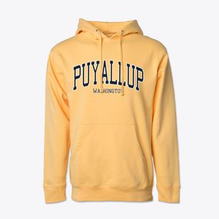 Puyallup Washington Traditional Cotton Hoodie Sweatshirt