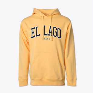 El Lago Texas Traditional Cotton Hoodie Sweatshirt