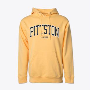 Pittston Maine Traditional Cotton Hoodie Sweatshirt
