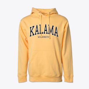Kalama Washington Traditional Cotton Hoodie Sweatshirt