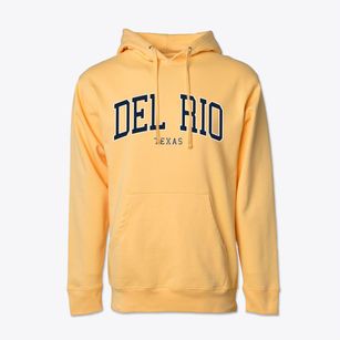 Del Rio Texas Traditional Cotton Hoodie Sweatshirt