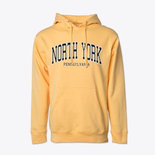 North York Pennsylvania Traditional Cotton Hoodie Sweatshirt