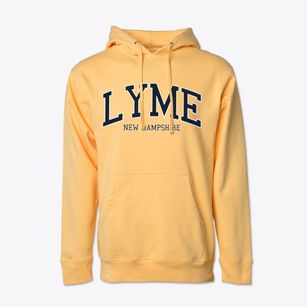 Lyme New Hampshire Traditional Cotton Hoodie Sweatshirt