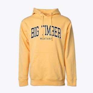 Big Timber Montana Traditional Cotton Hoodie Sweatshirt
