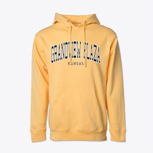 Grandview Plaza Kansas Traditional Cotton Hoodie Sweatshirt