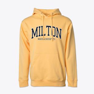 Milton Massachusetts Traditional Cotton Hoodie Sweatshirt