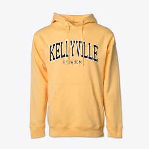 Kellyville Oklahoma Traditional Cotton Hoodie Sweatshirt