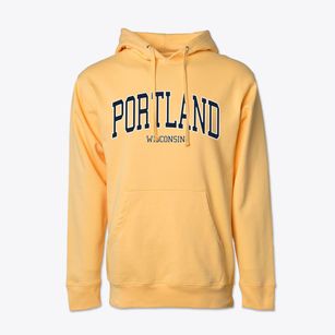 Portland Wisconsin Traditional Cotton Hoodie Sweatshirt
