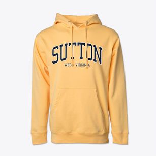 Sutton West Virginia Traditional Cotton Hoodie Sweatshirt