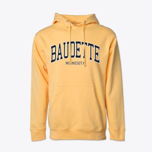 Baudette Minnesota Traditional Cotton Hoodie Sweatshirt