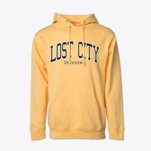 Lost City Oklahoma Traditional Cotton Hoodie Sweatshirt