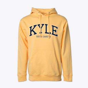 Kyle South Dakota Traditional Cotton Hoodie Sweatshirt